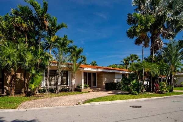 Surfside Miami Usa May 2021 Photo Series Single Family Houses — Stock Photo, Image