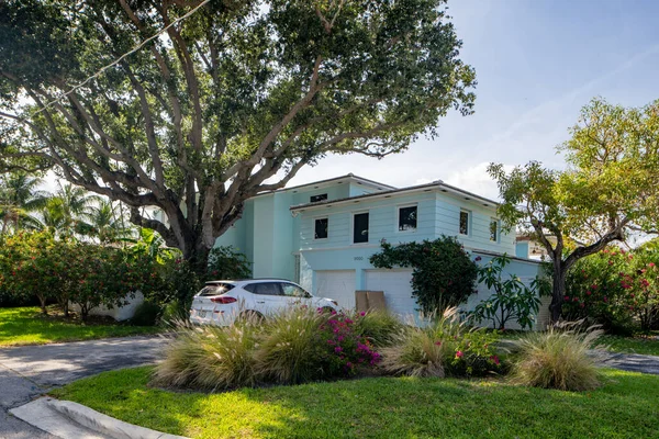 Surfside Miami Usa May 2021 Photo Series Single Family Houses — Stock Photo, Image