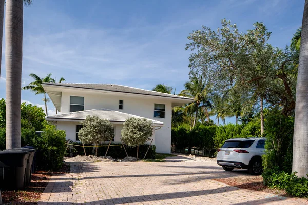 Surfside Miami Usa May 2021 Photo Series Single Family Houses — Stock Photo, Image