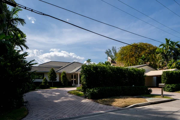 Surfside Miami Usa May 2021 Photo Series Single Family Houses — Stock Photo, Image