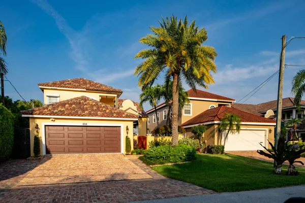 Fort Lauderdale Usa May 2021 Photo Single Family Home Las — Stock Photo, Image