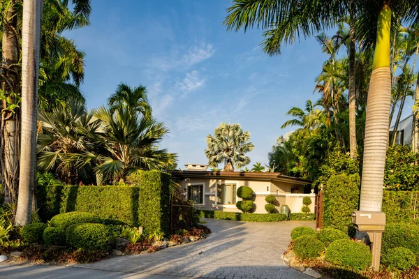 Fort Lauderdale Usa Maggio 2021 Foto Una Casa Unifamiliare Nel — Foto Stock