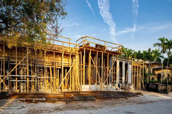Fort Lauderdale Florida Usa Mai 2021 Foto Eines Einfamilienhauses Viertel — Stockfoto
