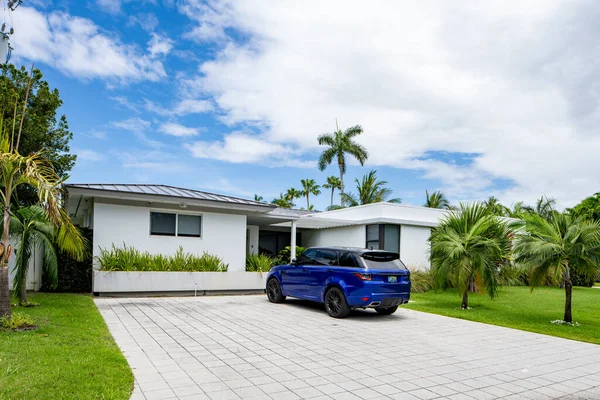 Miami Beach Usa May 2021 Photo Luxury House Gorce Island — Stock Photo, Image