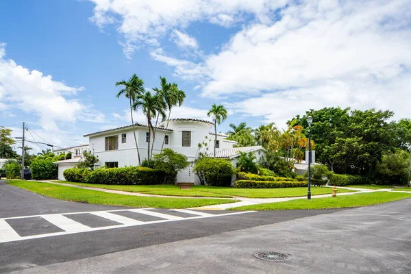 Miami Beach Usa May 2021 Photo Luxury House Gorce Island — Stock Photo, Image