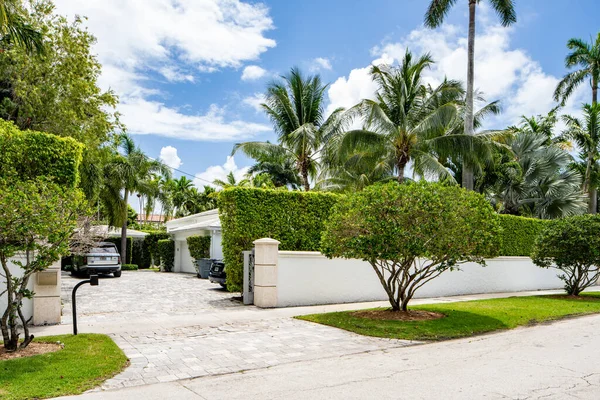 Miami Beach Usa Maj 2021 Foto Ett Lyxigt Hus Gorce — Stockfoto