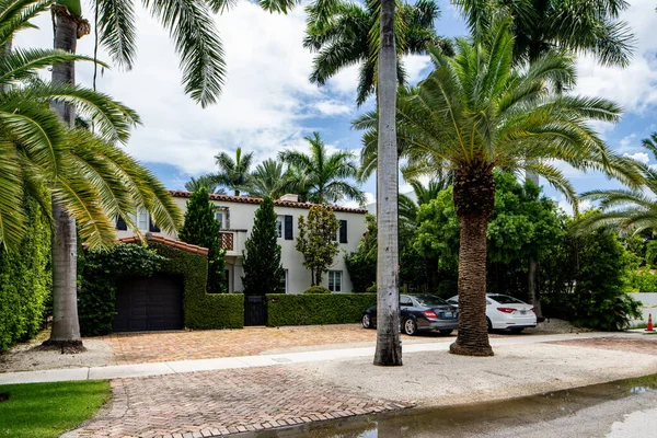 Miami Beach Usa Május 2021 Fénykép Egy Luxus Ház Gorce — Stock Fotó
