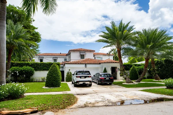 Miami Beach Floride États Unis Mai 2021 Photo Une Maison — Photo