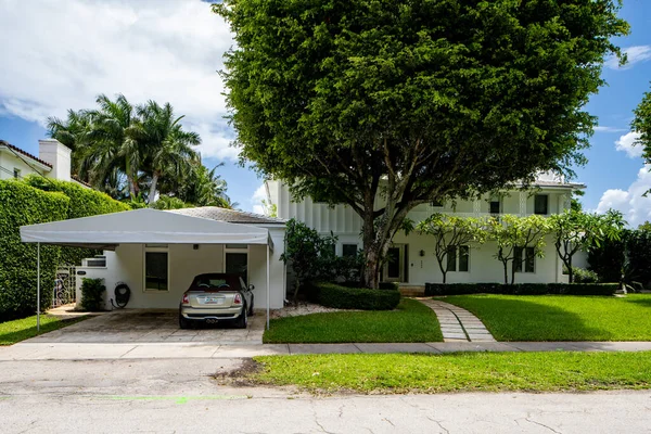 Miami Beach Usa Maj 2021 Foto Ett Lyxigt Hus Gorce — Stockfoto