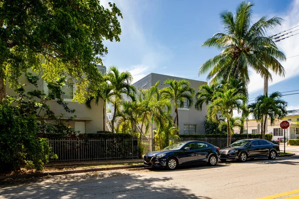 Miami Beach Usa May 2021 Photo Multifamily Apartment Building South — Stock Photo, Image