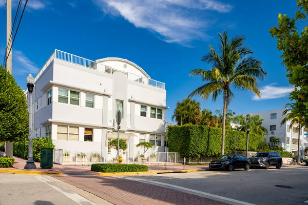 Miami Beach Eua Maio 2021 Foto Prédio Apartamentos Multifamiliares South — Fotografia de Stock