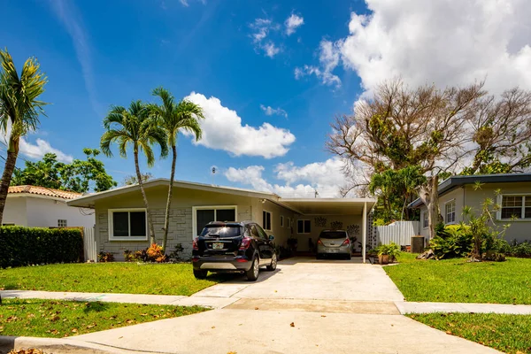 Brickell Usa May 2021 Photo Single Family House Brickell Miami — Stock Photo, Image