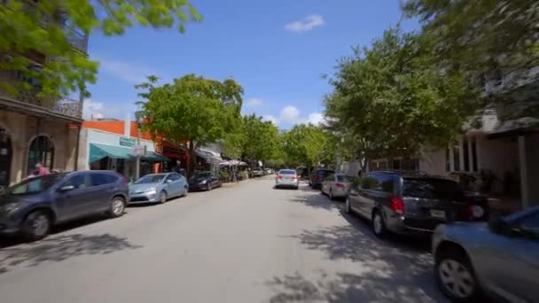 Tourisme Coconut Grove Miami Floride Usa — Video