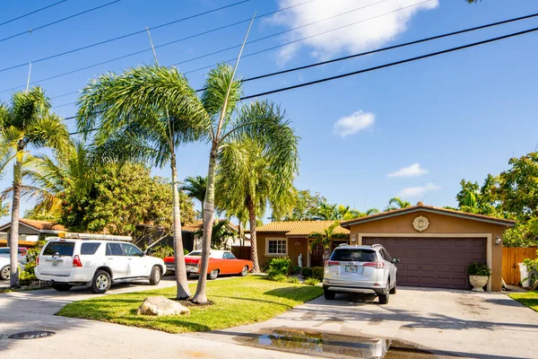 Pompano Beach Usa May 2021 Single Family House Pompano Beach — Stock Photo, Image