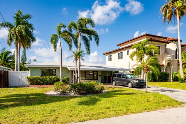 Pompano Beach Usa May 2021 Single Family House Pompano Beach — Stock Photo, Image