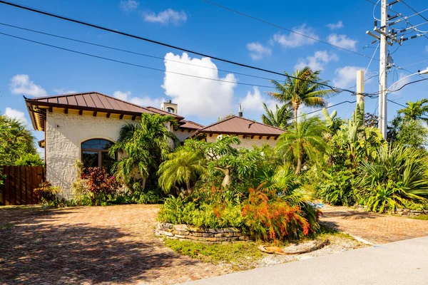 Pompano Beach Usa May 2021 Μονοκατοικία Στο Pompano Beach Florida — Φωτογραφία Αρχείου