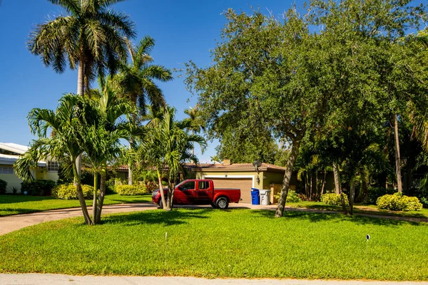 Pompano Beach Usa May 2021 Single Family House Pompano Beach — Stock Photo, Image