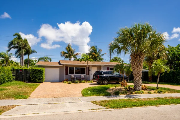 West Palm Beach Estados Unidos Mayo 2021 Foto Una Casa — Foto de Stock