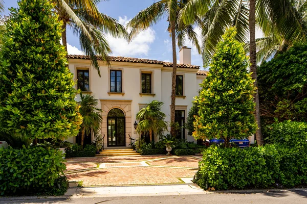 West Palm Beach Usa Május 2021 Fénykép Egy Luxus Családi — Stock Fotó