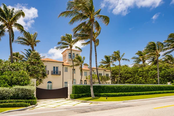 West Palm Beach Usa Május 2021 Fénykép Egy Luxus Családi — Stock Fotó