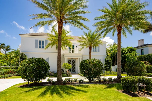 West Palm Beach Usa May 2021 Photo Luxury Single Family — Stock Photo, Image