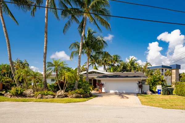 Delray Beach Usa May 2021 Μονοκατοικία Στην Περιοχή Tropic Isle — Φωτογραφία Αρχείου