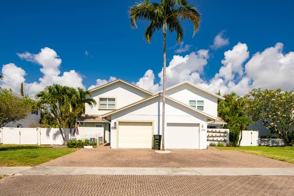 Delray Beach Usa May 2021 Single Family Home Tropic Isle — Stock Photo, Image