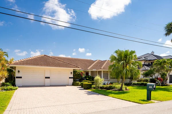 Delray Beach Usa May 2021 Single Family Home Tropic Isle — Stock Photo, Image