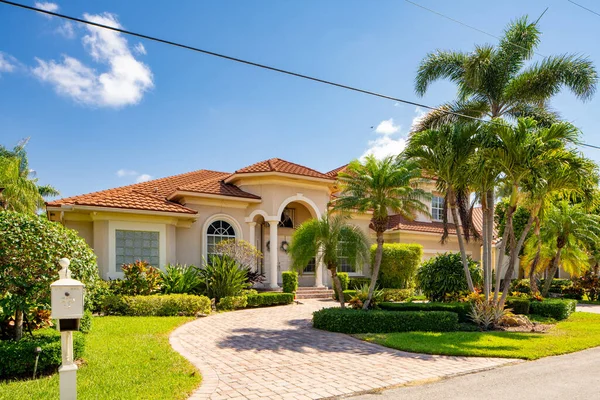 Delray Beach Usa May 2021 Single Family Home Tropic Isle — Stock Photo, Image