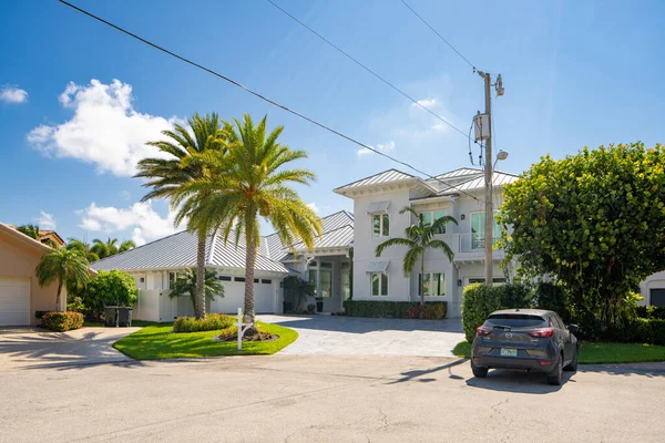 Delray Beach Usa May 2021 Single Family Home Tropic Isle — Stock Photo, Image