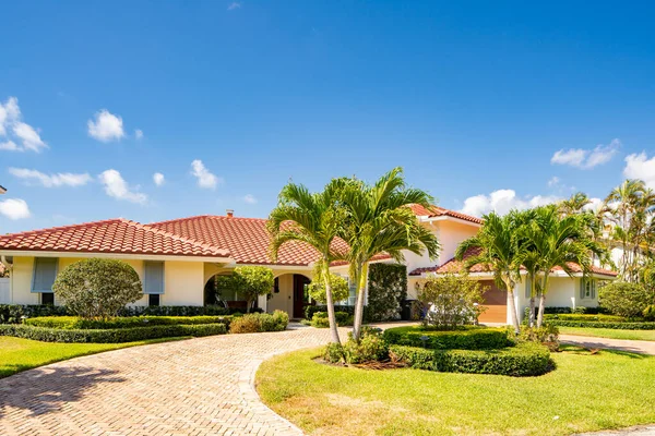 Delray Beach Usa May 2021 Single Family Home Tropic Isle — Stock Photo, Image