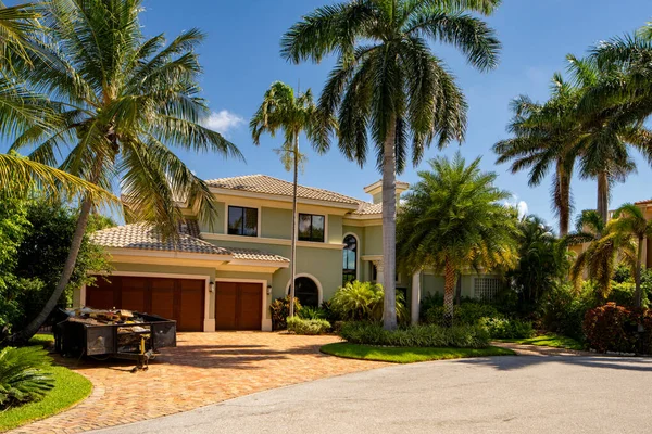 Delray Beach Usa Května 2021 Rodinný Dům Sousedství Tropic Isle — Stock fotografie