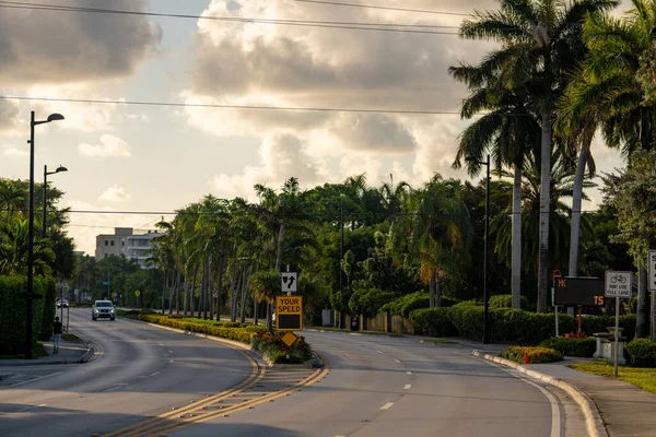 Конкурсная Дорога Майами Бич — стоковое фото