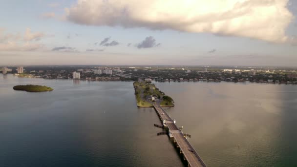 Geniş Geçit Miami Plajı Hava Sahası — Stok video