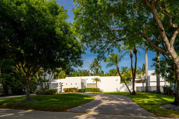 Miami Usa June 2021 Luxury Single Family Home Key Biscayne — 스톡 사진