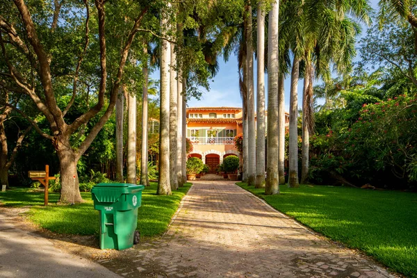 Miami Usa June 2021 Luxury Single Family Home Key Biscayne — 스톡 사진