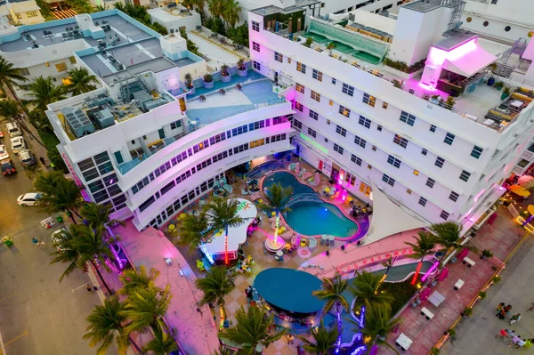 Miami Beach Florida Usa Mai 2021 Luftbild Der Wiedereröffnung Des — Stockfoto