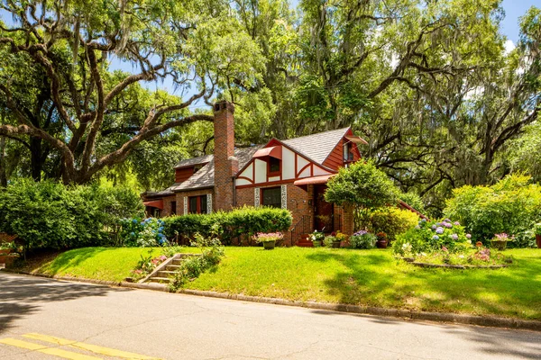 Tallahassee Usa Mai 2021 Einfamilienhaus Tallahassee Florida Usa — Stockfoto