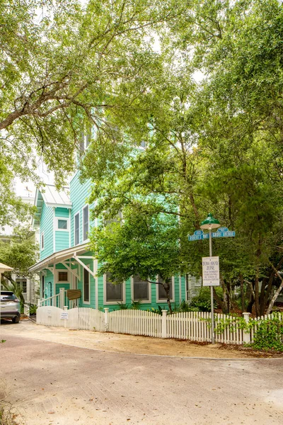 Litoral Eua Junho 2021 Seaside Florida Imóveis Usados Para Aluguel — Fotografia de Stock