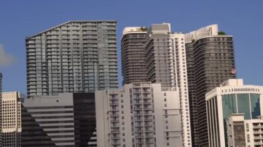 Motion parallax video Brickell Miami FL