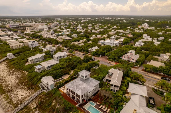 Bord Mer Floride Usa Tourné Avec Drone Aérien — Photo