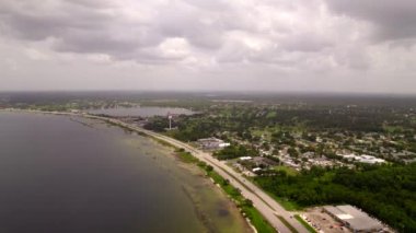 Hava kurulum çekimi Sebring Florida Birleşik Devletleri