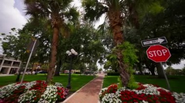 Motion Video Sebring Şehir Merkezi Tarihi Bölgesi.