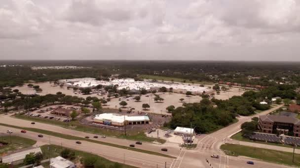 Luchtfoto Drone Video Lakeshore Mall Sebring Verenigde Staten — Stockvideo