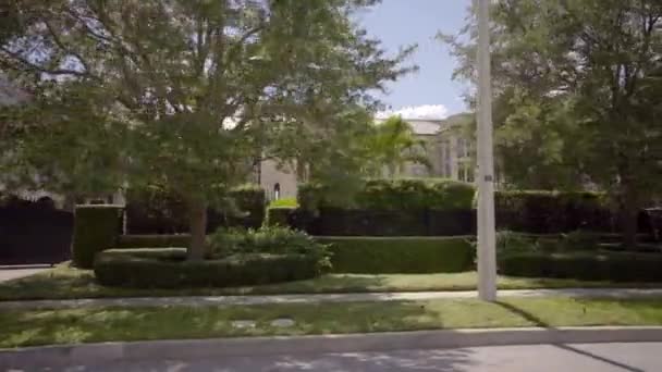 Motion Video Athlet Derek Jeter Ehemaliges Haus Auf Davis Island — Stockvideo