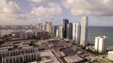 Sunny Isles Beach FL ABD 'nin 5k hava klibi kurulumu