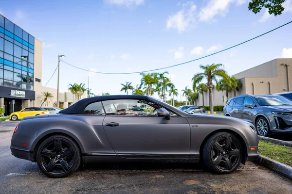 Miami Usa 2021 Július 2021 Bentley Continental W12 Fényképe — Stock Fotó