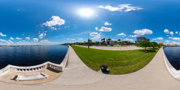 360Vr Foto Bayshore Boulevard Tampa Florida Usa — Foto Stock