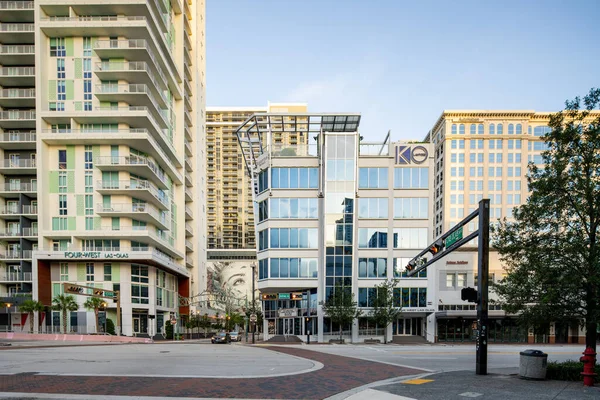 Fort Lauderdale Usa Července 2021 Fotografie Las Olas Riverfront Downtown — Stock fotografie