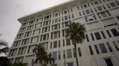 8995 Collins Ave Surfside abandoned building at end of life